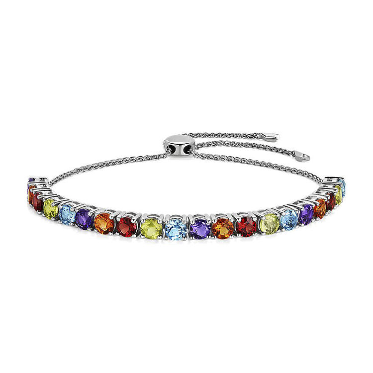 Regenbogen verstellbares Armband