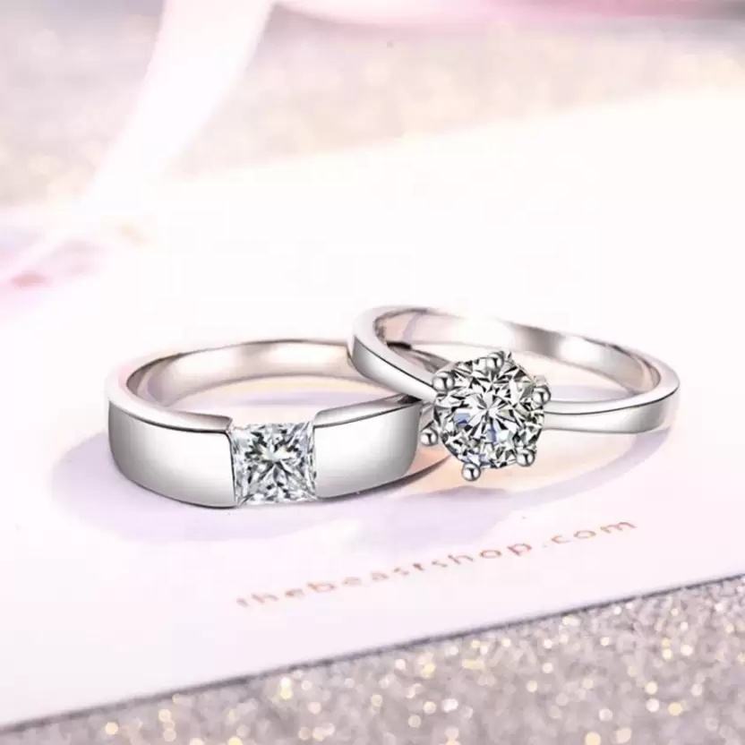 Verlobungs-Hochzeitspaar-Ring